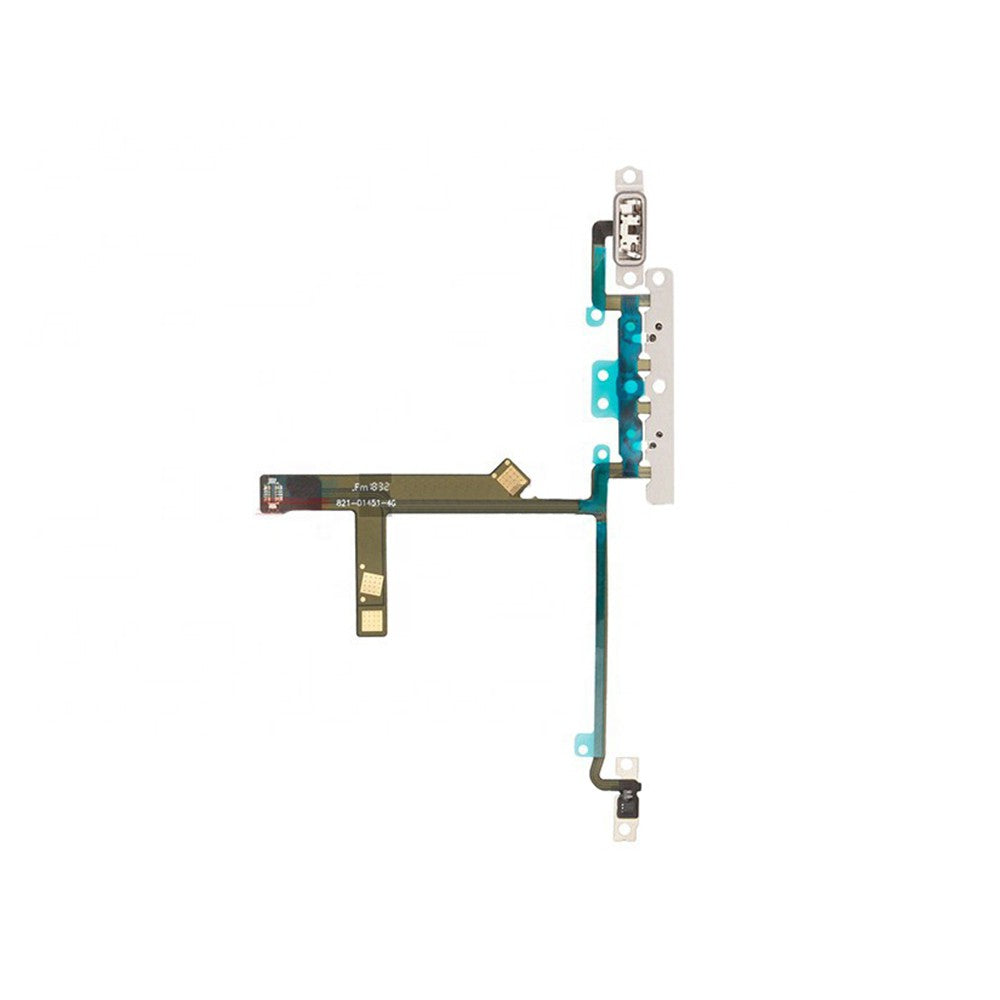 Volume Button Flex Cable with Metal Bracket for iPhone XS Volume Button Flex Cable with Metal Bracket for iPhone XS